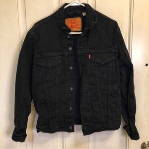 Levi's Classic Black Jean Jacket Size-S
